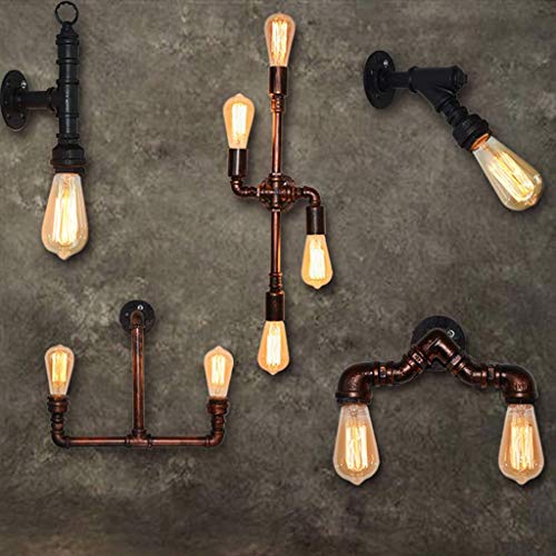 Accesorios de iluminación de metal E27 con eficiencia A++ estilo industrial 7