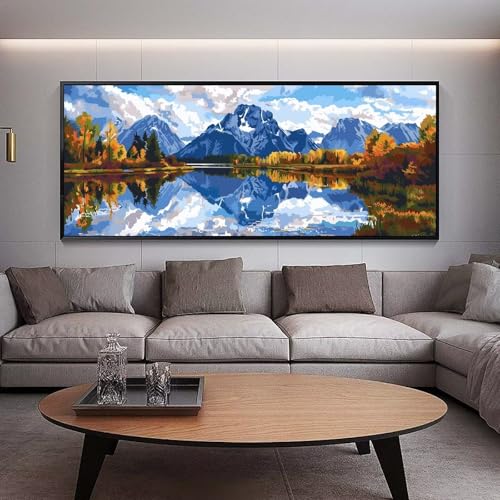 Diamant Art Crafts Maison Décor Gifts B92 Grand Paysage Lac