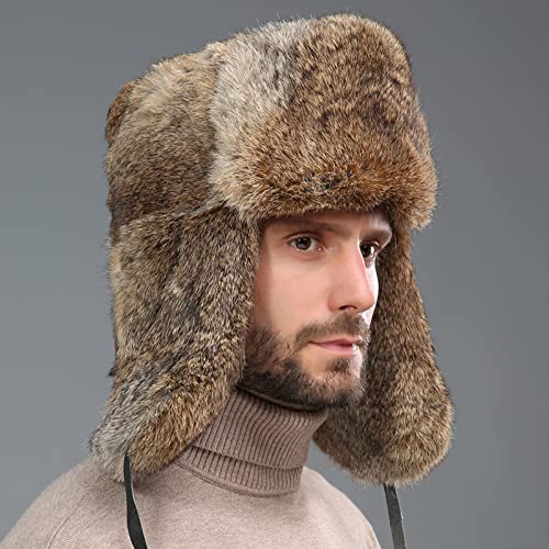 Amazon.co.jp: Jinmoioy ロシア帽 コサック帽子 メンズ 耳あて