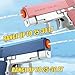 2 Pack Water Gun Squirt Guns for Kids - Mini Water Blaster Soaker 100cc Capacity Water Pistol Toys, Ideal Summer Gifts for Swimming Pool Beach Outdoor Water Toys for Boys Girls (Pink Blue)