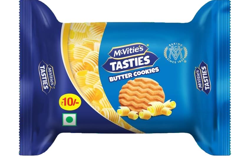 MCVITIE'S TASTIES BUTTER COOKIES 58.4 GRAMS