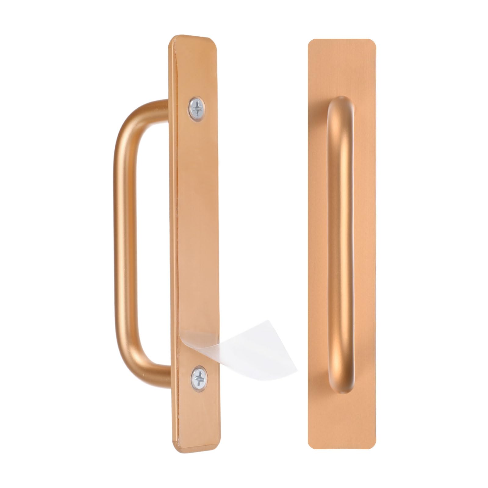M METERXITY 2-Pack Self Stick Barn Door Handles