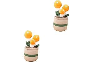 BESPORTBLE 2PCS Stuffed Succulent Plush Car Ornaments