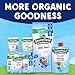 Stonyfield Organic Kids Whole Milk Yogurt Pouches 3.5 oz. Each Ct - Real Fruit Veggie, Pear Spinach Mango, (Pack of 4)
