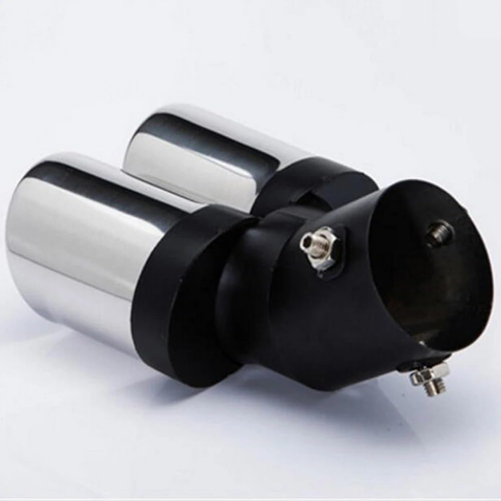 Terminale Scarico Terminale Di Scarico Universale In Acciaio Inox Per Marmitta Posteriore Per Chevrolet Per Cruze Per Focus Per Fiesta 2008-2009 2010 2011 2012