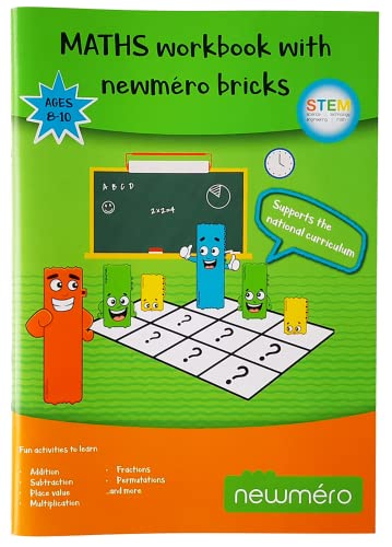 Math Workbook for 8-10 yrs Children - Grade 3 & Grade 4