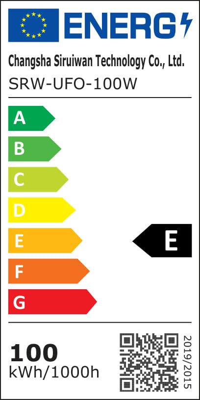 Éclairage pour usines de construction puissant avec suspension LED 150W - 19