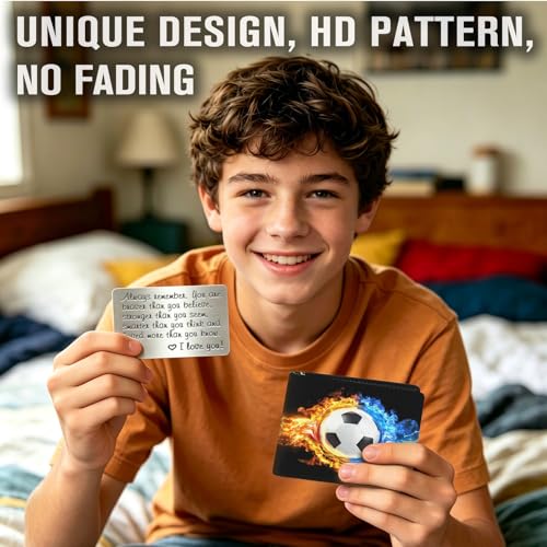 Image of Kids Wallet for Boys, Cool Wallets for Teen Son Ages 4 5 6 7 8 9 10 11 12 13 14 15 16, Leather Bifold Purse with Coin Pocket ID Window, Christmas Birthday Gift for Kid Men Boy Youth Guys