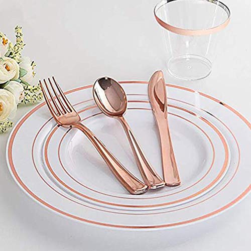 Cabilock Delicado 10pcs 270ml Copos de plástico para doses de sobremesa copo de musse Parfait Tigela