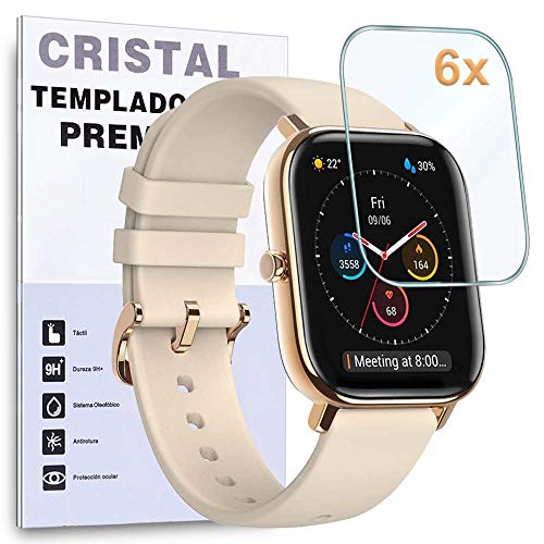 Accesorios Para Smartwatch Protector de Pantalla para XIAOMI AMAZFIT GTS, Reloj SmartWatch, (Pack 6X)