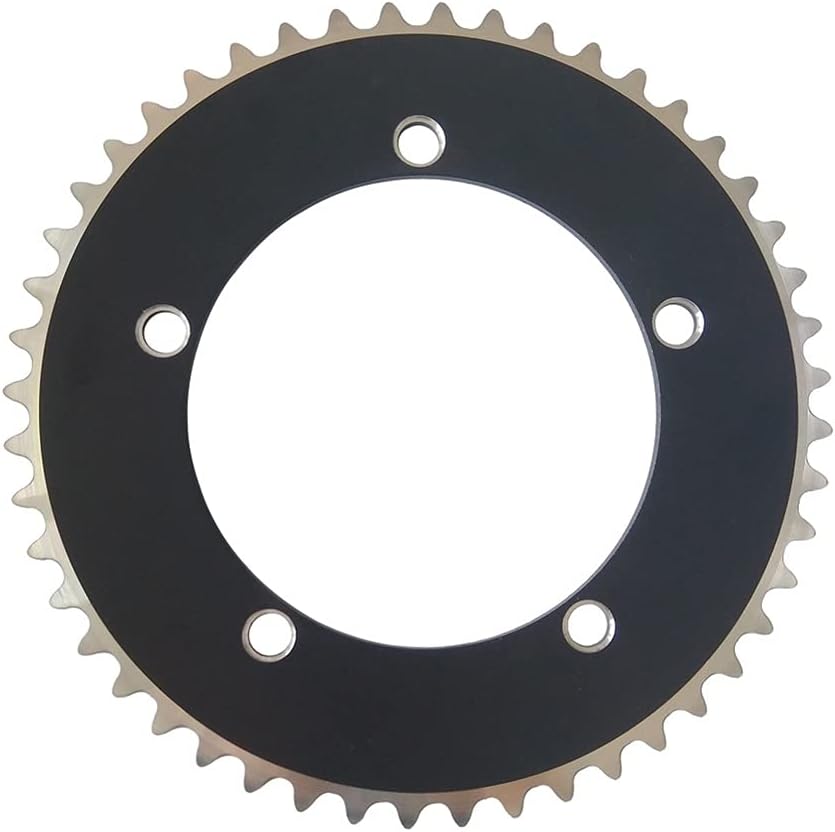 Fixed Gear Bicycle Chainring 130 BCD Track Bike Chainwheel 130 BCD Chain Ring Fixie Single Speed 44T 46T 48T 50T 52T 53T 1/8"