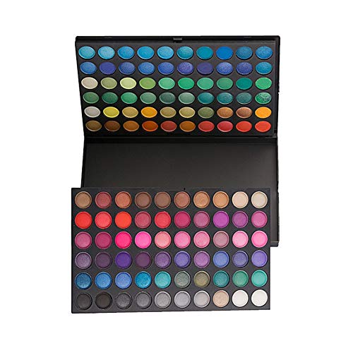 BONNIESTORE 120 Colors Eyeshadow, Eye Shadow Palette Colors Makeup Kit Eye Color Palette Christmas Gift Makeup Palette Matte and Shimmer Highly Pigmented Professional Cosmetic (#1)