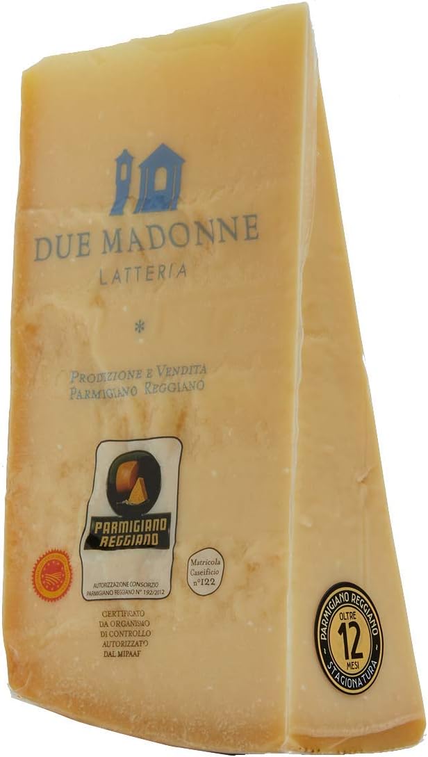 – Parmigiano Reggiano PDO (Parmesan Cheese) GMO Free more than 12 months aged PDO 1 kg.