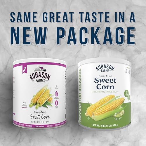 Augason Farms Freeze Dried Sweet Corn Can, Emergency Food Supply, Everyday Meals, 30 Servings - Image 6