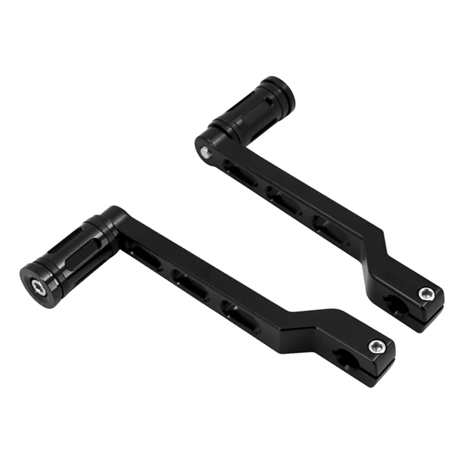 Xinqqdc One Color Shift Peg Motorcycle Gear Shift Lever Footpegs Heel Toe Shifter Pedals Fit For Touring Black Metal Gear Shifter Shift Lever