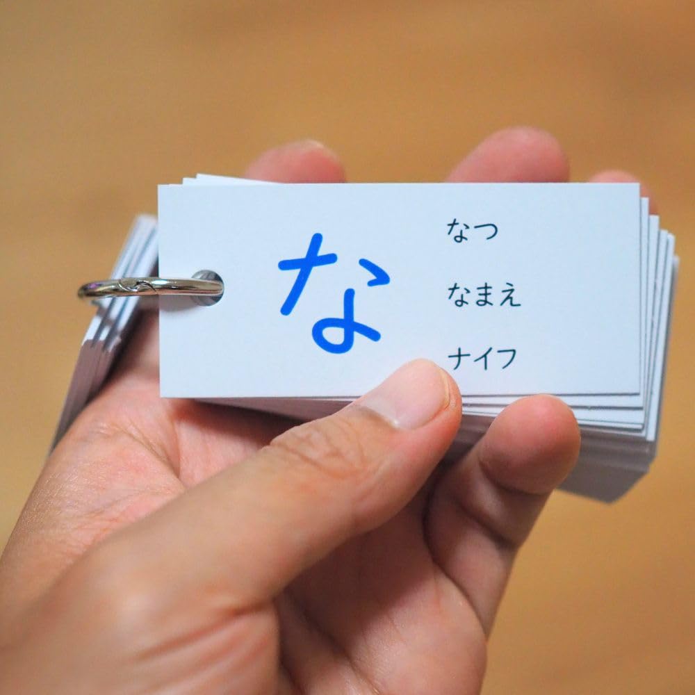 KIOKU Hiragana & Katakana Flash Card Set – Master Japanese Writing with Vocabulary (Paper Box)