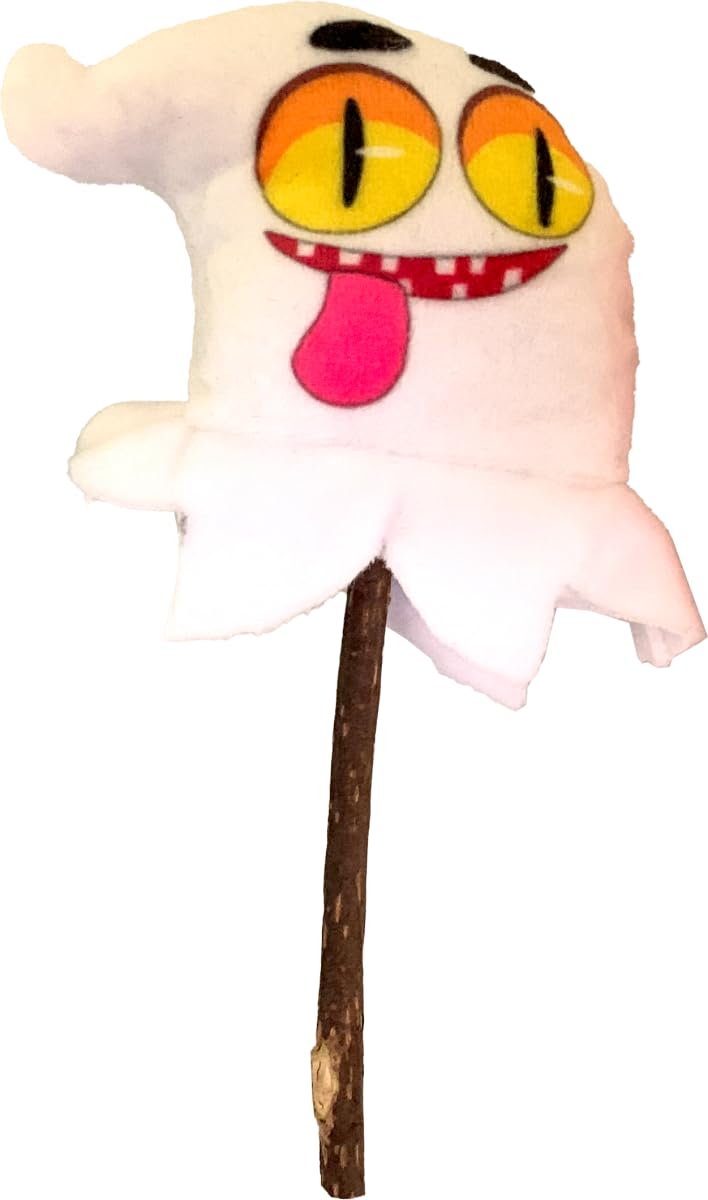 BobbyCAT TOY FRIGHT GHOST W/SILVERVINE 15cm