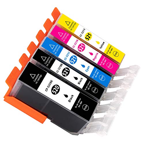 Quantità di riempimento: ogni cartuccia di colore circa 20,5 ml * nero / 10,5 ml * nero fotografico / blu / rosso / giallo. *Indicazioni del produttore: