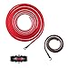 DS18 OFCKIT8 Ultra Flex Advance 8 Gauge Complete Amplifier Installation Wiring Kit 8GA with Fuse Holder and 80 Amp Fuse - Up to 960 Watts, OFC 100% Cooper