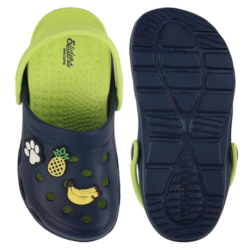 Image of Welcome Casual Slingback Clogs for Kids with Soft Sole | Slip-On Breathable, Lightweight | Comfortable & Durable | Stylish Indoor & Outdoor Sandals Clogs for Kids