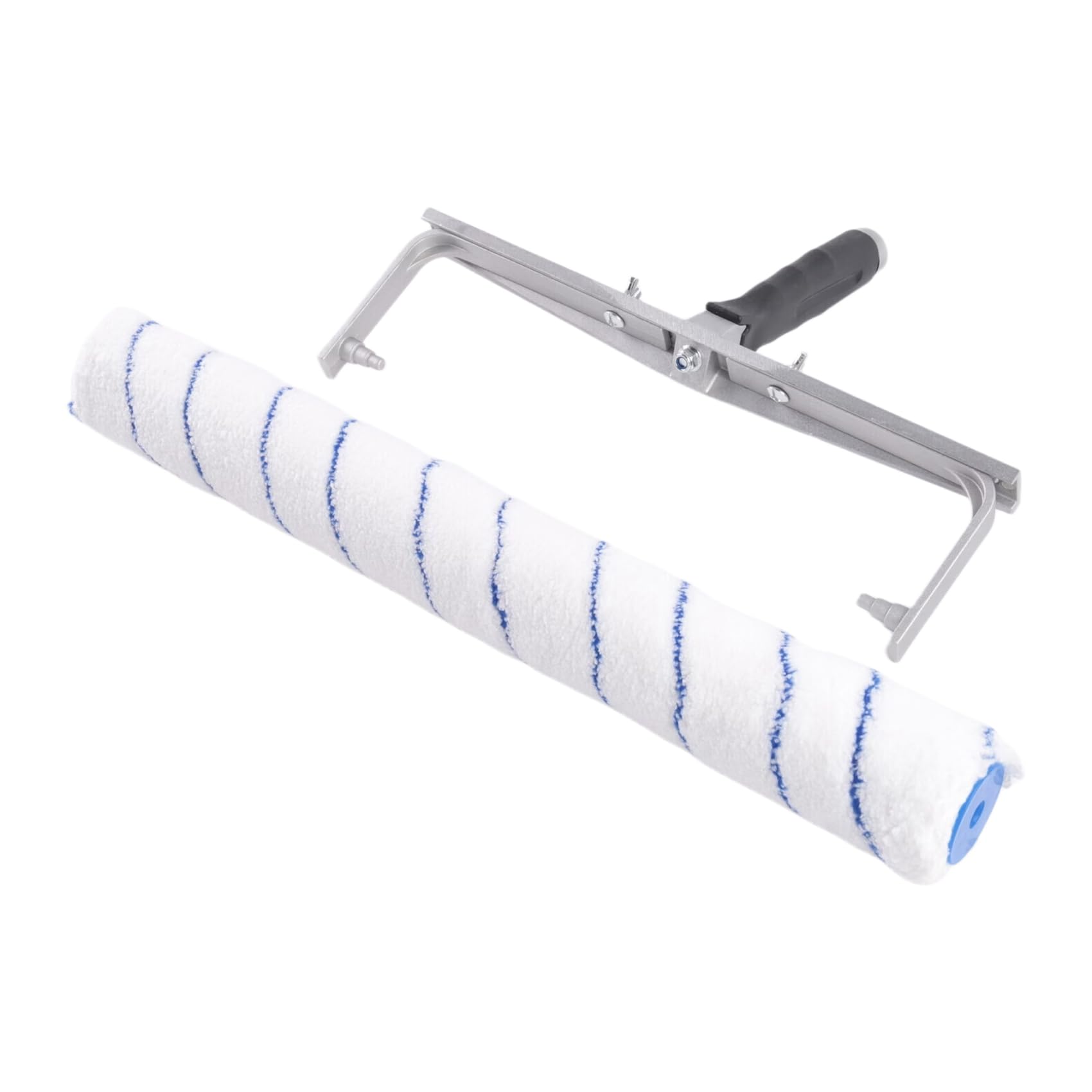 Set di 2 pennelli a rullo da 18 pezzi, in lega di alluminio, telaio a rullo, manico per pittura, strumento per parete, decorazione per la casa, supporto per attrezzi