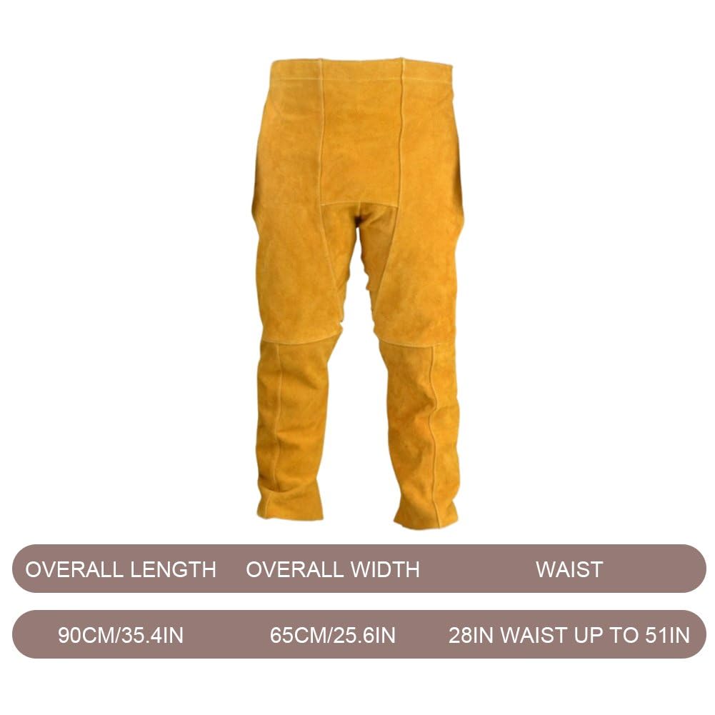 Jambières De Sécurité pour Soudeur, Vêtements De Protection pour Soudeur, Couvre-Jambes Ignifugé pour Atelier, Mécanicien, Menuisier