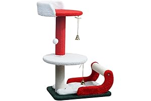 Cat Christmas Tree Scratching Post