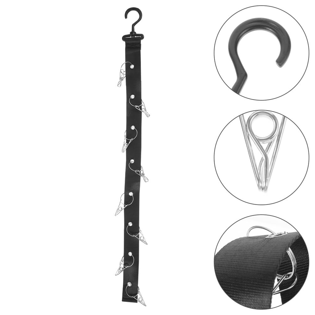 HOLIDYOYO Hockey Gear Dryer Rack Hockey Stick Drying Rack for Home Wall-Mounted Organizer Portable Sports Gear