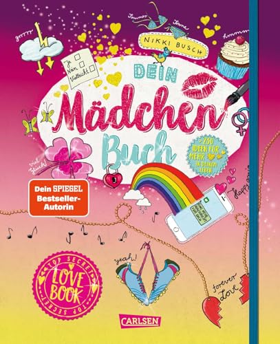 #buch4you: Dein Mädchenbuch: Lovebook: 230 Ideen frür mehr Liebe in deinem Leben | Ausfüllbuch mit Tipps, Tricks und Secrets rund um Freundschaft und Liebe