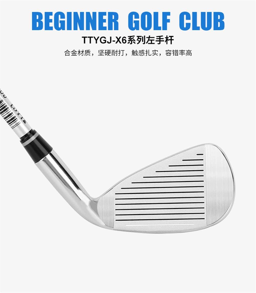 #7 Iron Linkshänder Golfschläger für Erwachsene - Single Graphit/Stahlschaft Golf Swing Golf Eisen mit verbesserter Leistung und Genauigkeit