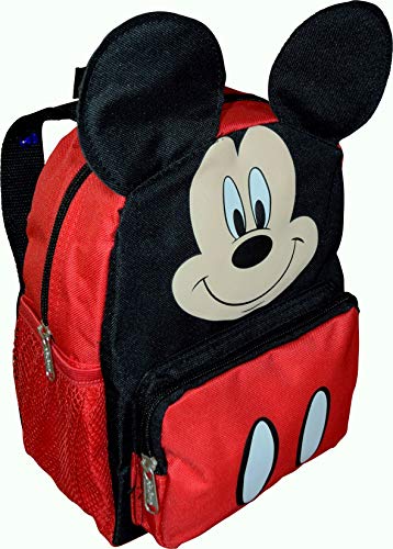 Disney Mickey Mouse Big Face Littl Boy 10" Mini Backpack3