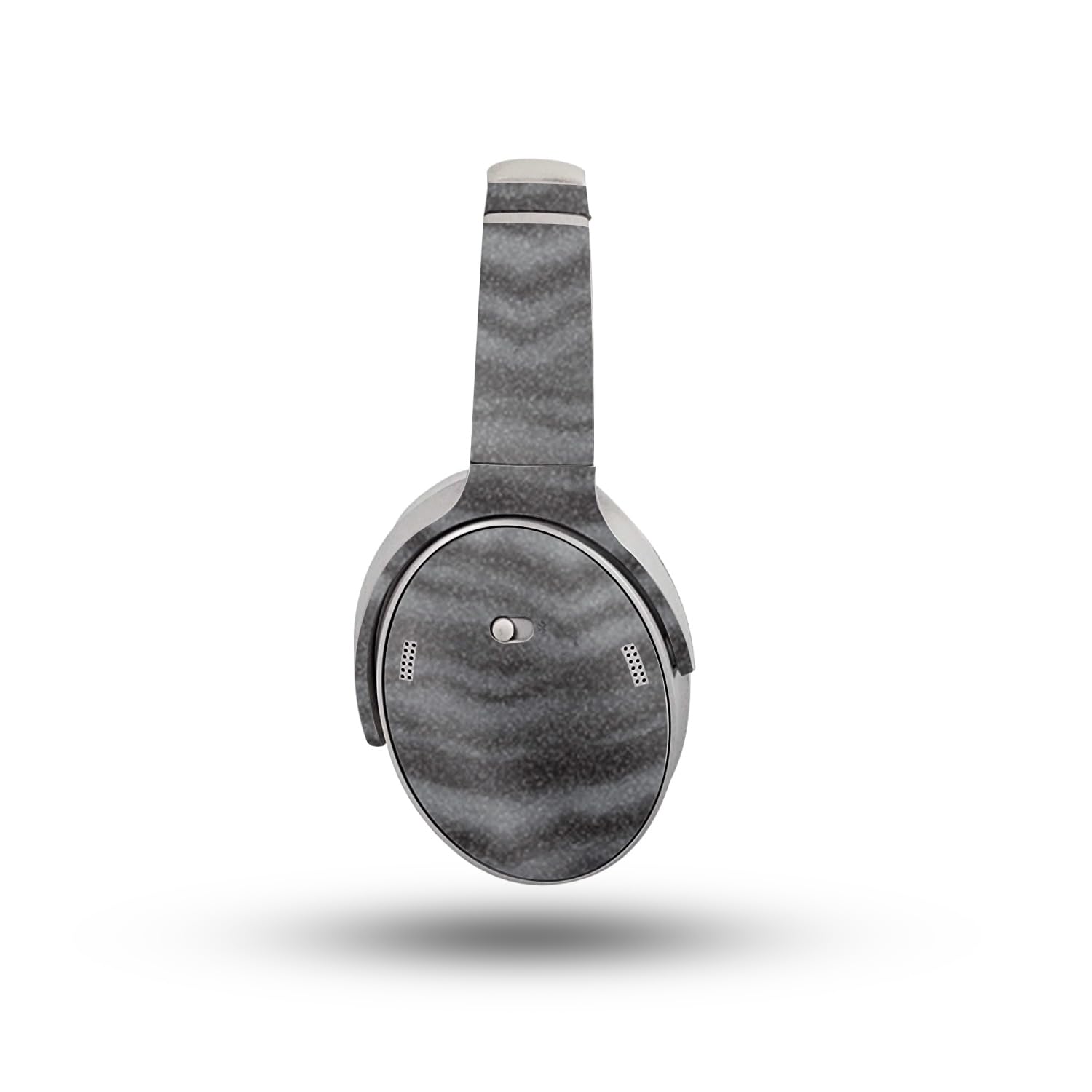 Glossy Glitter Headphone Skin Compatible with Bose QuietComfort Headphones (2023) - Smoky Quartz - Premium 3M Vinyl Protective Wrap Decal Cover - Easy to Apply | Crafted in The USA by MightySkins