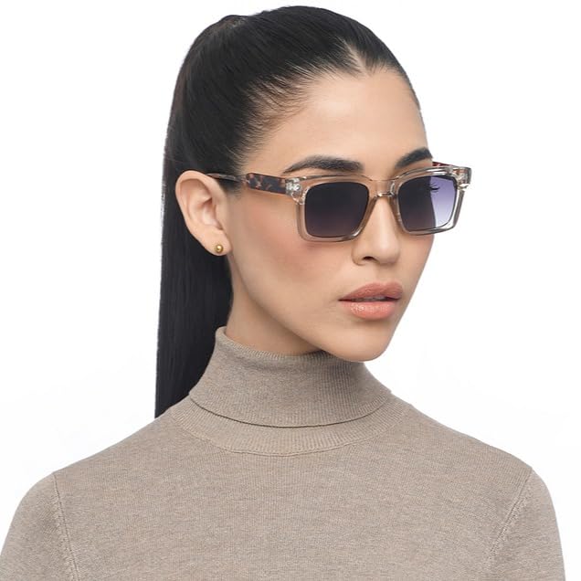 Image of Vincent Chase By Lenskart | Full Rim Square | Classics | Polarized and 100% UV Protected | Men & Women | Large | VC S16748