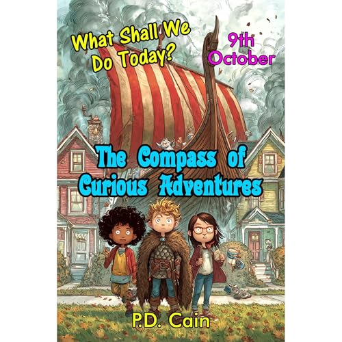 The Compass of Curious Adventures Audiolibro Por P.D. Cain arte de portada