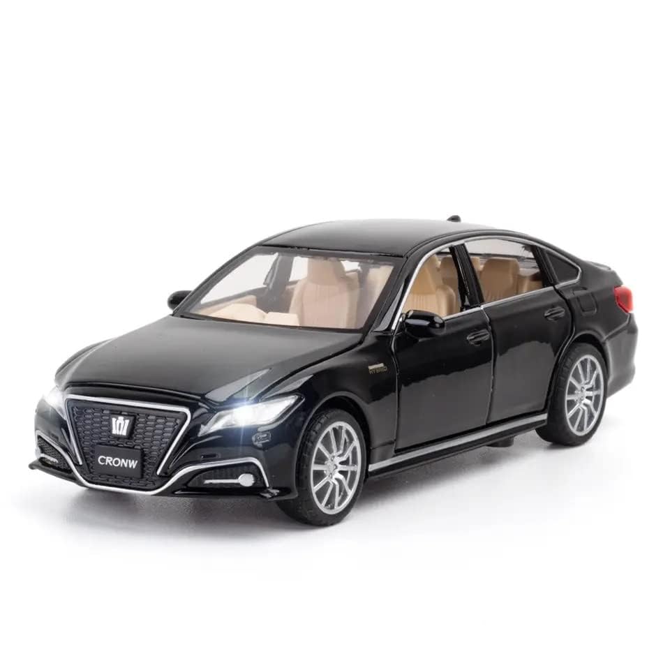 Image of Kids Toy car Playsets 1:32 Diecast Metal Car Crow Toy for Kids Pull Back Metal Cars with 4 Openable Doors Light and Musical Sound (Multi)