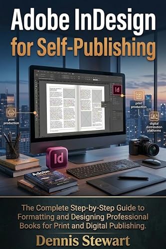Adobe InDesign for Self-Publishing: The Complete Step-by-Step Guide to Formatting and Designing Professional Books for Print and Digital Publishing