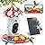 Osoeri Hummingbird Feeder with Camera, 2K HD AI Identify Solar Bird Feeders Camera for Outdoors Hanging, Smart Auto Capture Motion Birds Videos, Ant & Bee Proof, Ideal Gift for Bird Lovers&Family