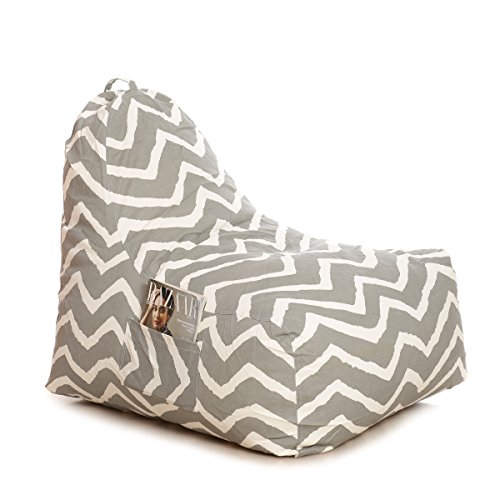 Image of Style Homez Hackey Cotton Canvas Stripes Printed Bean Bag XXL Size Filled with Beans Fillers