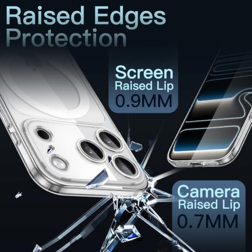 Image of JETech Magnetic Slim Cover Case for iPhone New Pro, Clear