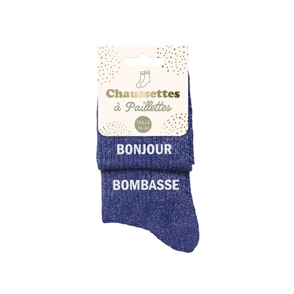 STC Glitter socks duo hello hottie, Multicolored, M