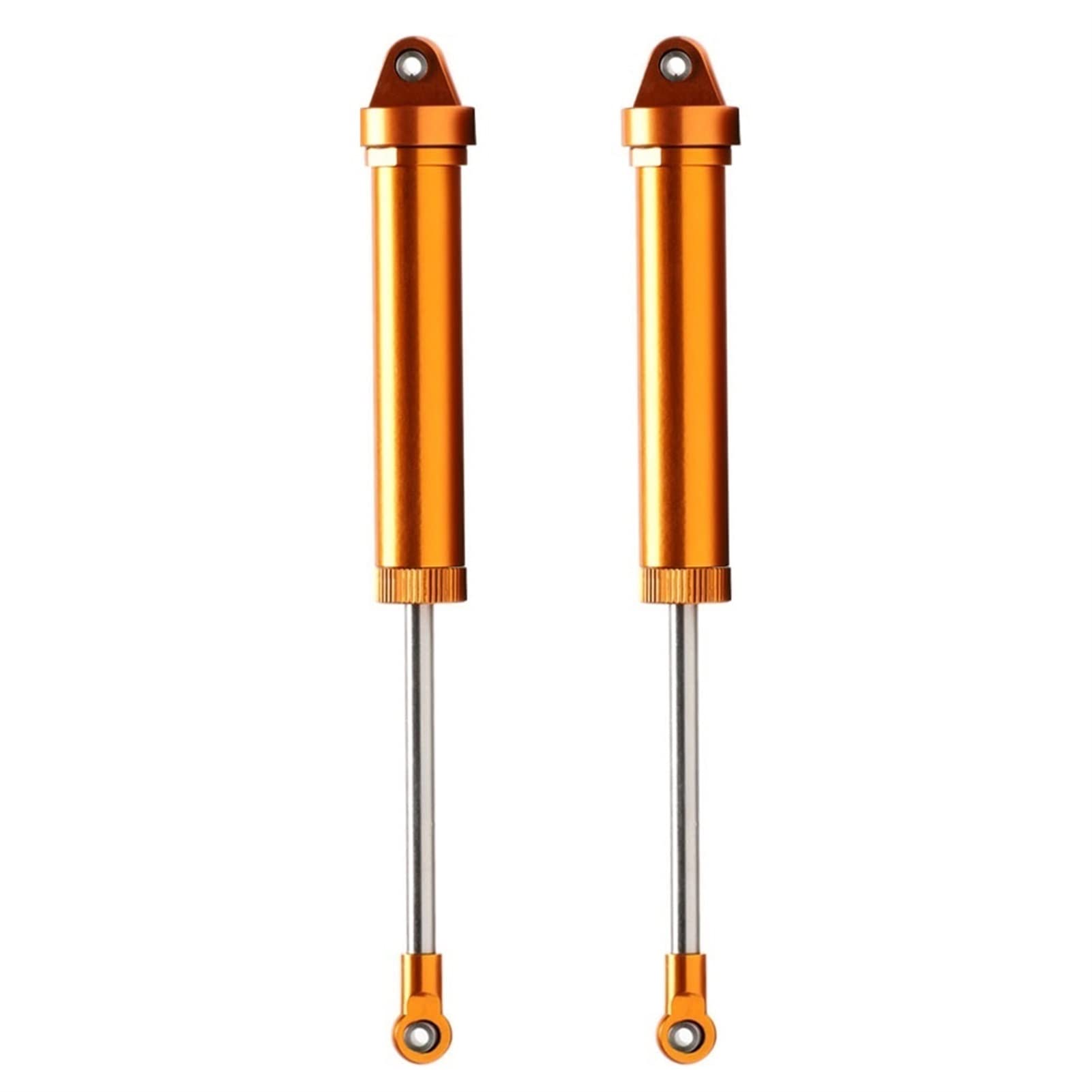 2 pc front 135mm z tyłu 16 0mm. Amortyzator bez sprężyny Rc. Część samochodowa Traxxas 1/7 Udr. Unlimited Desert Racer 8450 8460 (Color : Front Orange 2Pcs)