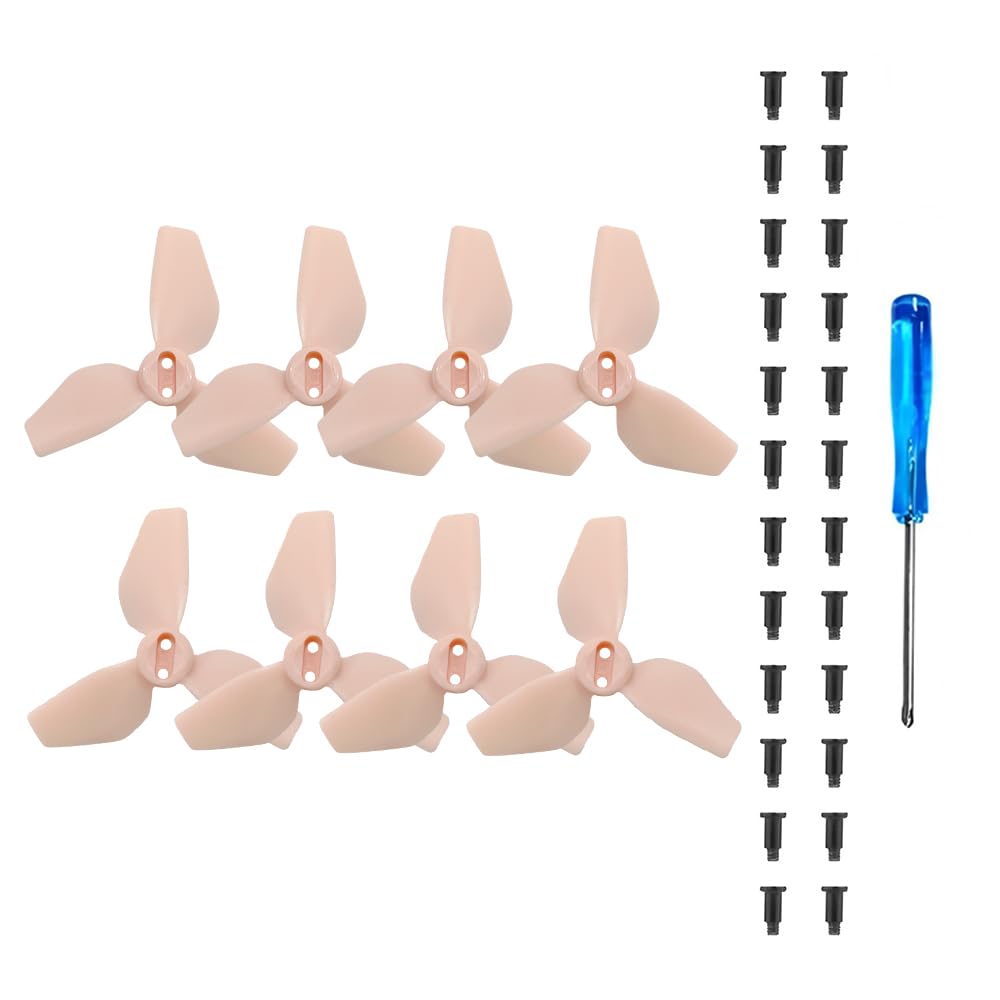 ZYGY 8PCS Propellers for DJI NEO Drone Accessories Pocket Quadcopter Aerial Drone 2016S Paddles (Pink)