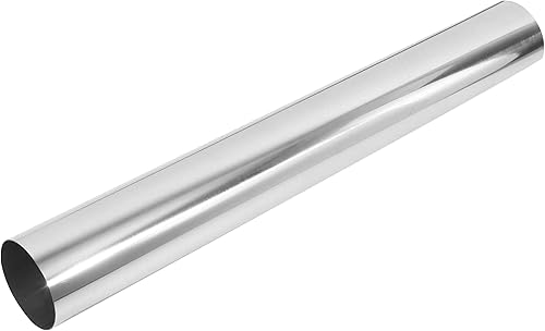 X AUTOHAUX Tubo de escape recto de 4 "OD 30 "de longitud, tubo de escape de mandril personalizado, tubo de 4 pulgadas, tubo de acero inoxidable