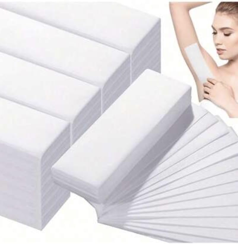 Huini Non-Woven Wax Strips, 160 Count (80ct*2), 2.75 x 7.87 in | ...