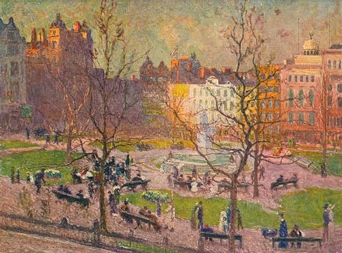Affiche Mars Sunshine Emile Claus pour sublimer la décoration de votre salon moderne 60x90cm