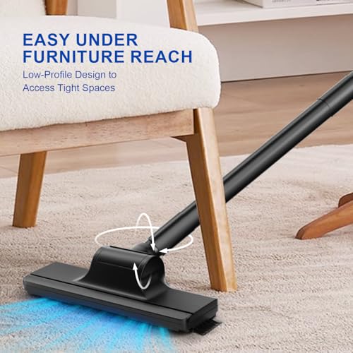 Croded Vacuum Cleaners 20Kpa Powerful Suction Ultra-Light Stick Vacuum for Hard Floor Pet Hair Vacuum