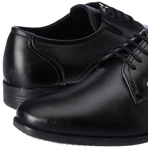 Image of Lee Cooper LC2157B3R Men's Leather Derby Formal Shoes | Lightweight, Comfortable & Stylish Lace-Ups for Office, Business
