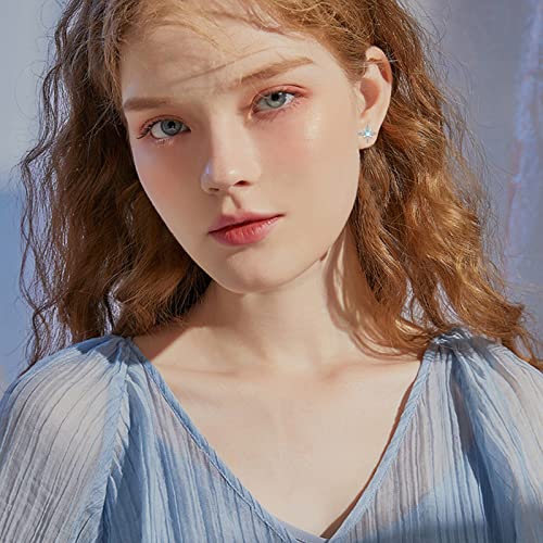 Star Earrings for Women 925 Sterling Silver North Star Stud Earrings Jewelry Gift for Women4