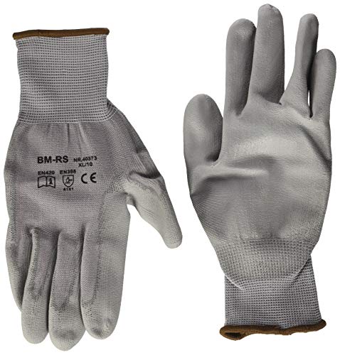 Brüder Mannesmann Werkzeuge M40373 Gants de travail en maille fine Taille XL