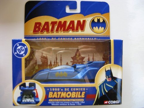Corgi1990 dc batman comics batmobile 1.43 scale diecast model by Corgi